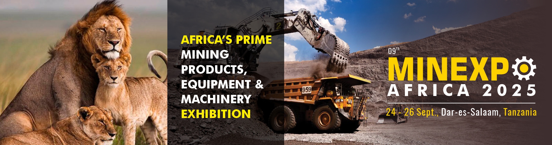 MINEXPO Tanzania 2025 - International MINING PRODUCTS, EQUIPMENTS AND MACHINERY  Show Africa